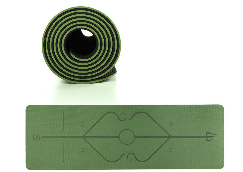 Fitness Non Slip TPE Yoga Mat