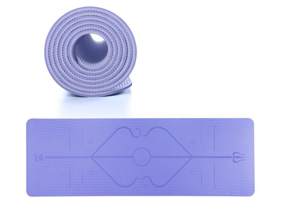 Fitness Non Slip TPE Yoga Mat