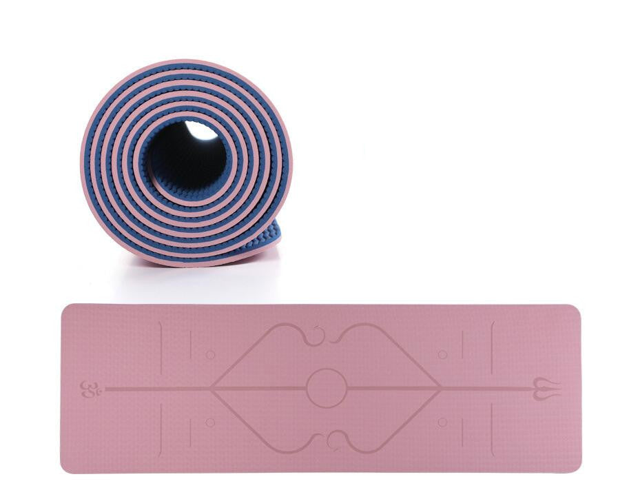 Fitness Non Slip TPE Yoga Mat